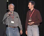 2007 Joe Val, Stan Zdonik & Gerry Katz with IBMA Award-0116