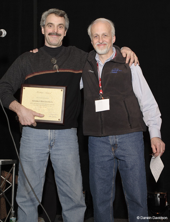George Hauenstein and Stan Zdonik, BBU Heritage Award-9507