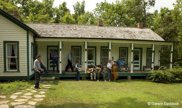 Blue Grass Boys at Bill Monroe Homeplace-1042