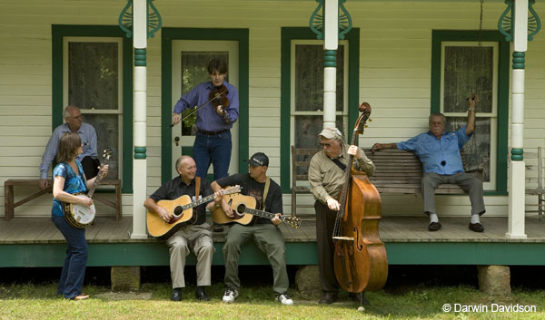 Blue Grass Boys at Bill Monroe Homeplace-1045