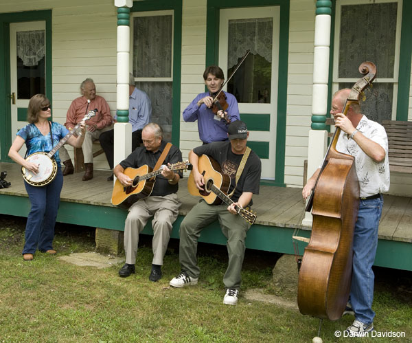 Blue Grass Boys at Bill Monroe Homeplace-1053