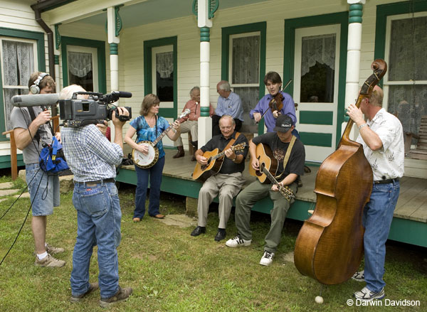 Blue Grass Boys at Bill Monroe Homeplace-1060