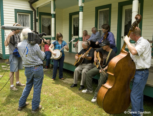 Blue Grass Boys at Bill Monroe Homeplace-1064