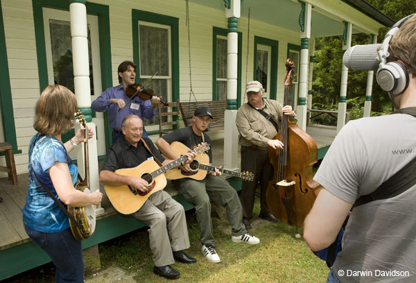 Blue Grass Boys at Bill Monroe Homeplace-1071