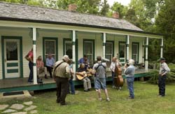 Blue Grass Boys at Bill Monroe Homeplace-1069