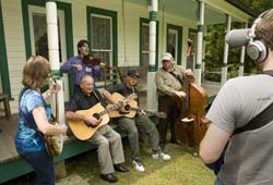 Blue Grass Boys at Bill Monroe Homeplace-1071