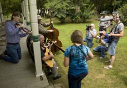 Blue Grass Boys at Bill Monroe Homeplace-1075