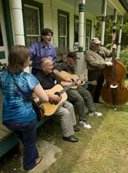 Blue Grass Boys at Bill Monroe Homeplace-1078